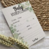 Babyshower Invulkaarten - Afbeelding 2