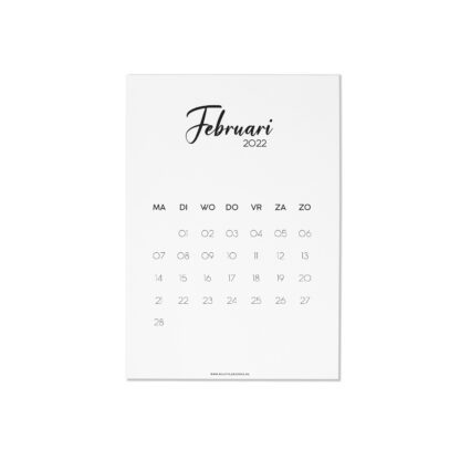 Kalender gratis 2022