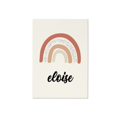 Regenboog Naamposter - Afbeelding 2
