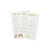 Invulkaarten Babyshower Regenboog